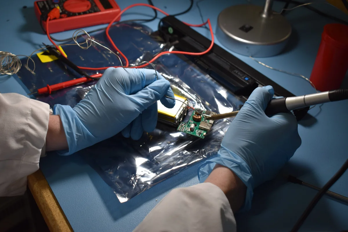 Hands-on battery board review in the lab