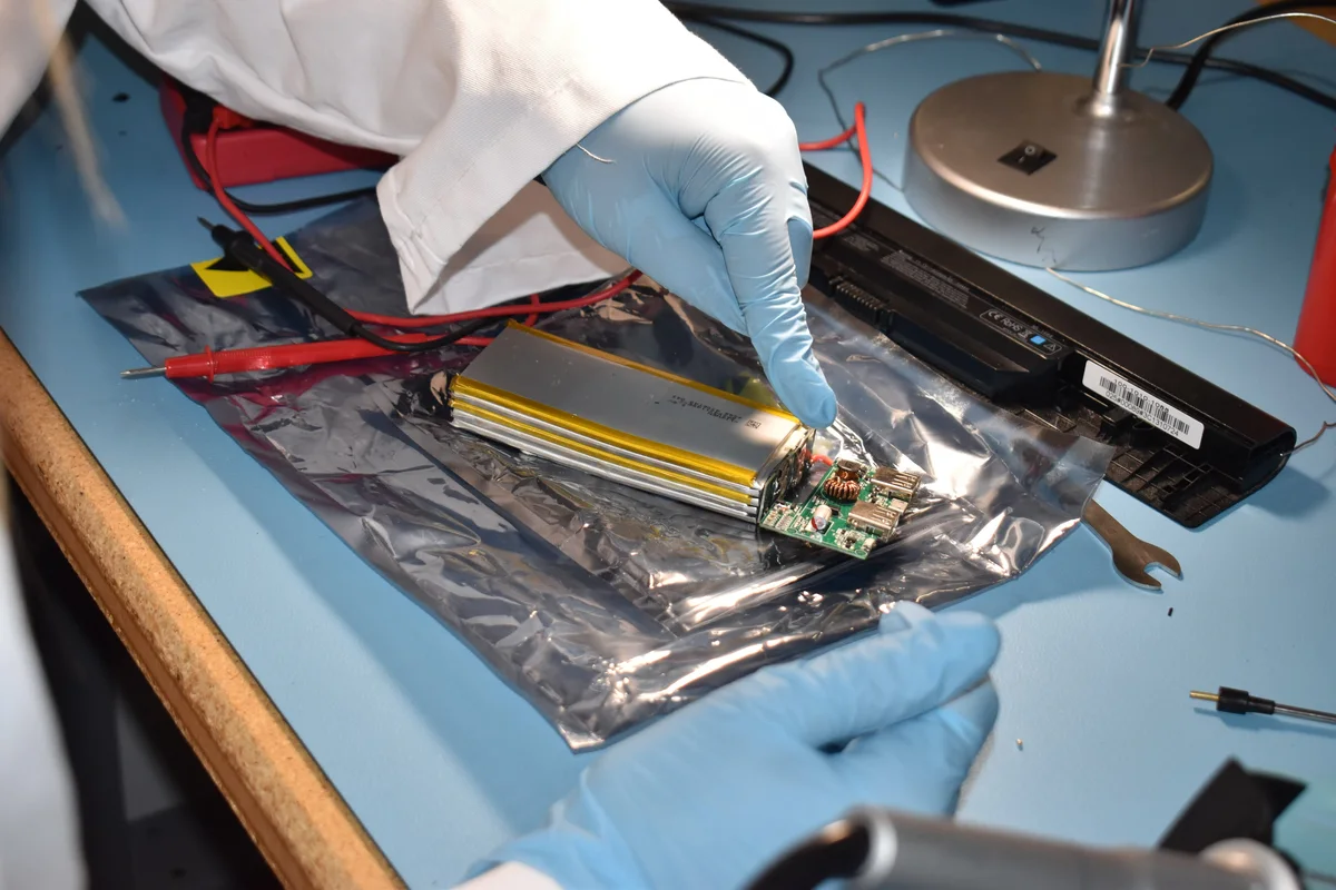 Laboratory testing used for battery safety consulting